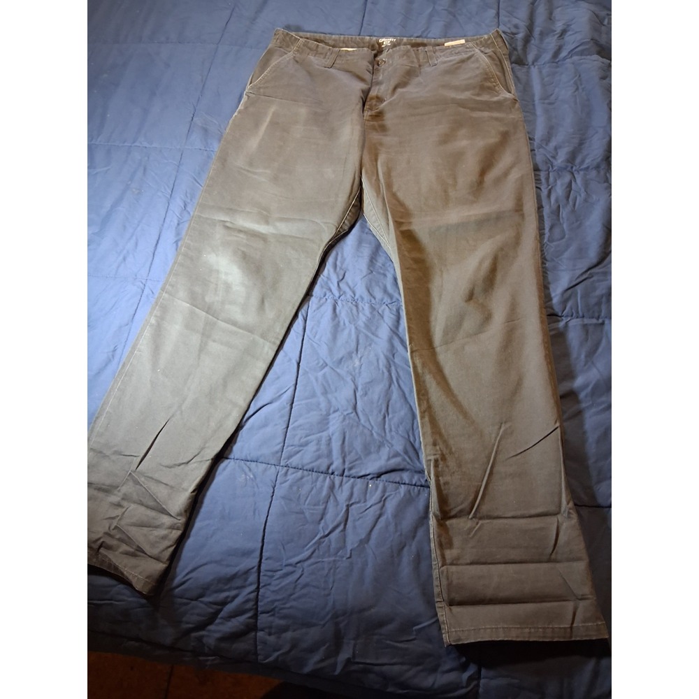 Carhartt Work In Progress WIP Club Pant Gray 36x32 Workpants Straight Chino